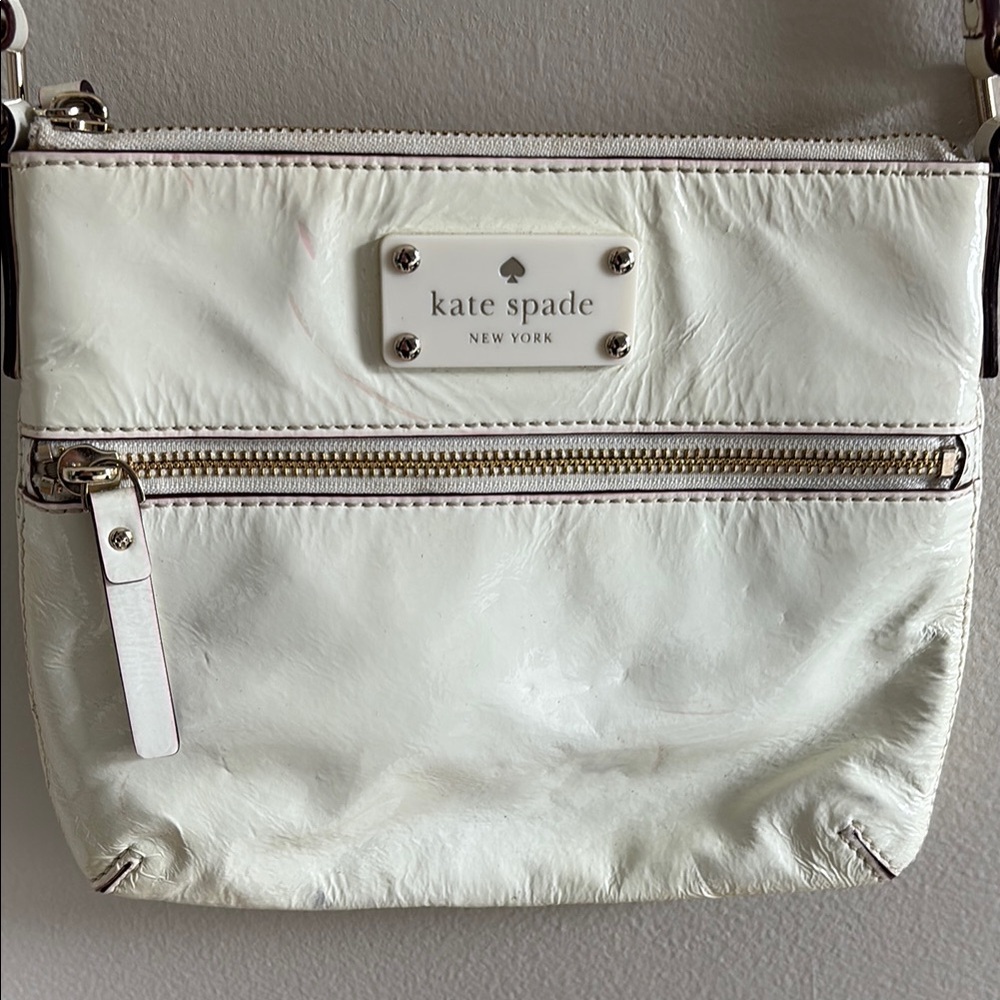 Kate Spade White Crossbody Bag